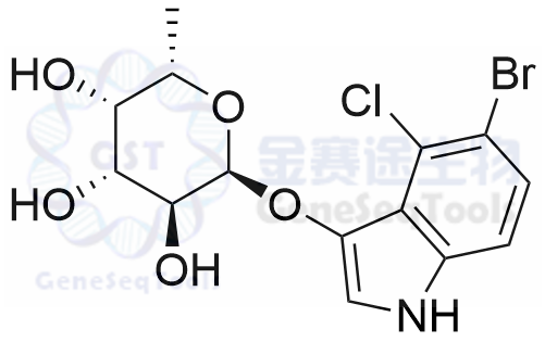 5-溴-4-氯-3-吲哚-α-L-吡喃岩藻糖苷产品图 5-溴-4-氯-3-吲哚-α-L-吡喃岩藻糖苷产品图