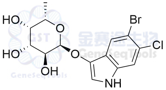 5-溴-6-氯-3-吲哚-α-L-吡喃岩藻糖苷产品图 5-溴-6-氯-3-吲哚-α-L-吡喃岩藻糖苷产品图