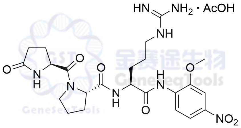 Pglu pGlu-Pro-Arg-MNA acetate salt | 2070009-26-4